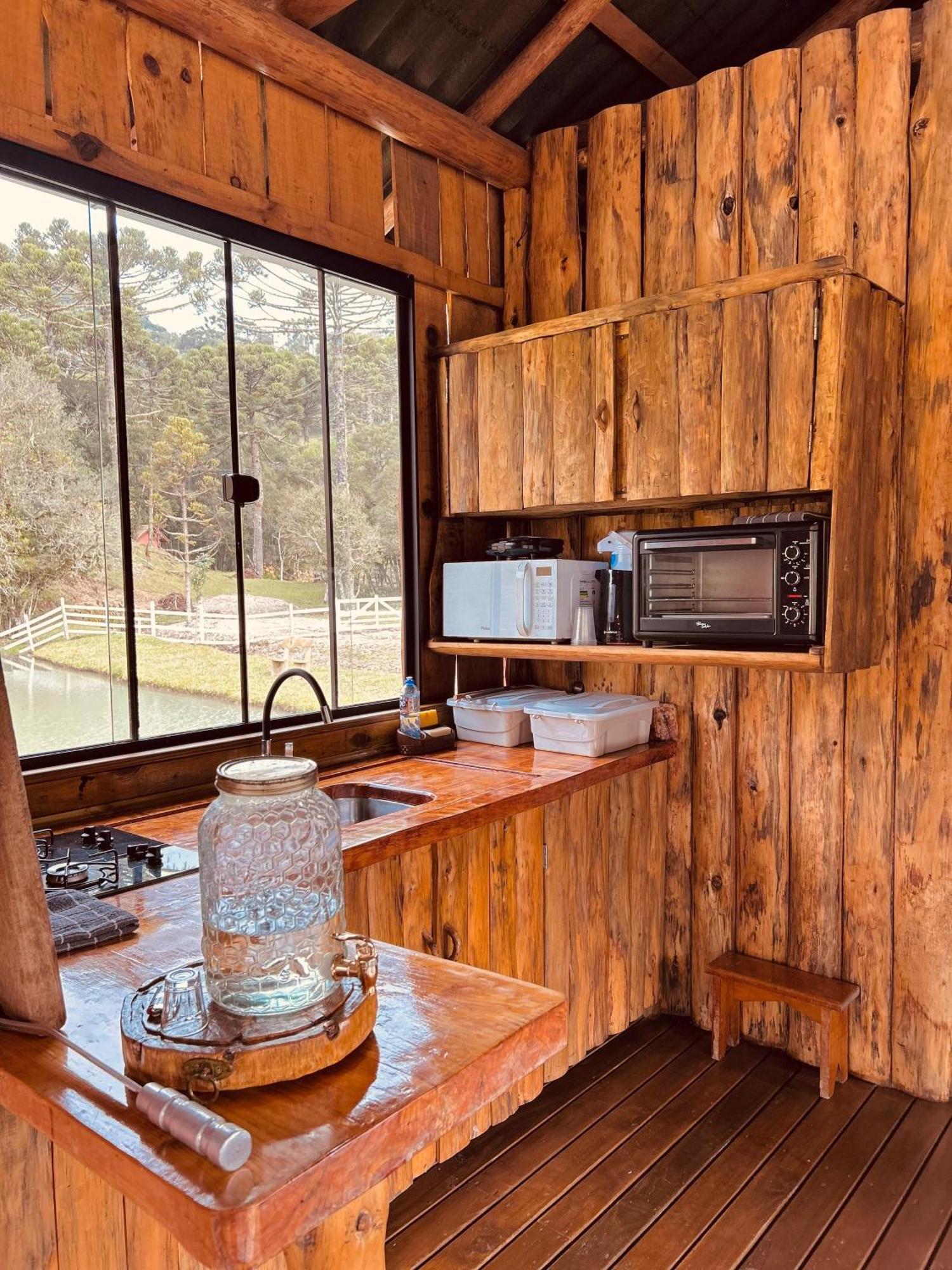 Cabanas Recanto Das Lagoas Bom Retiro  Buitenkant foto